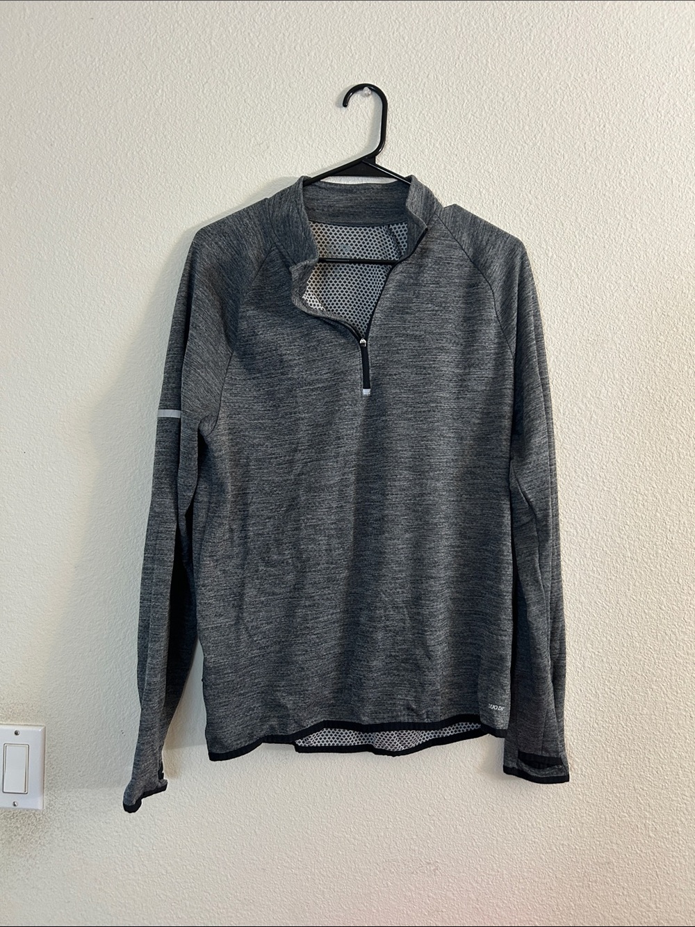Champion Men's Half-Zip Pullover - Dark Gray
